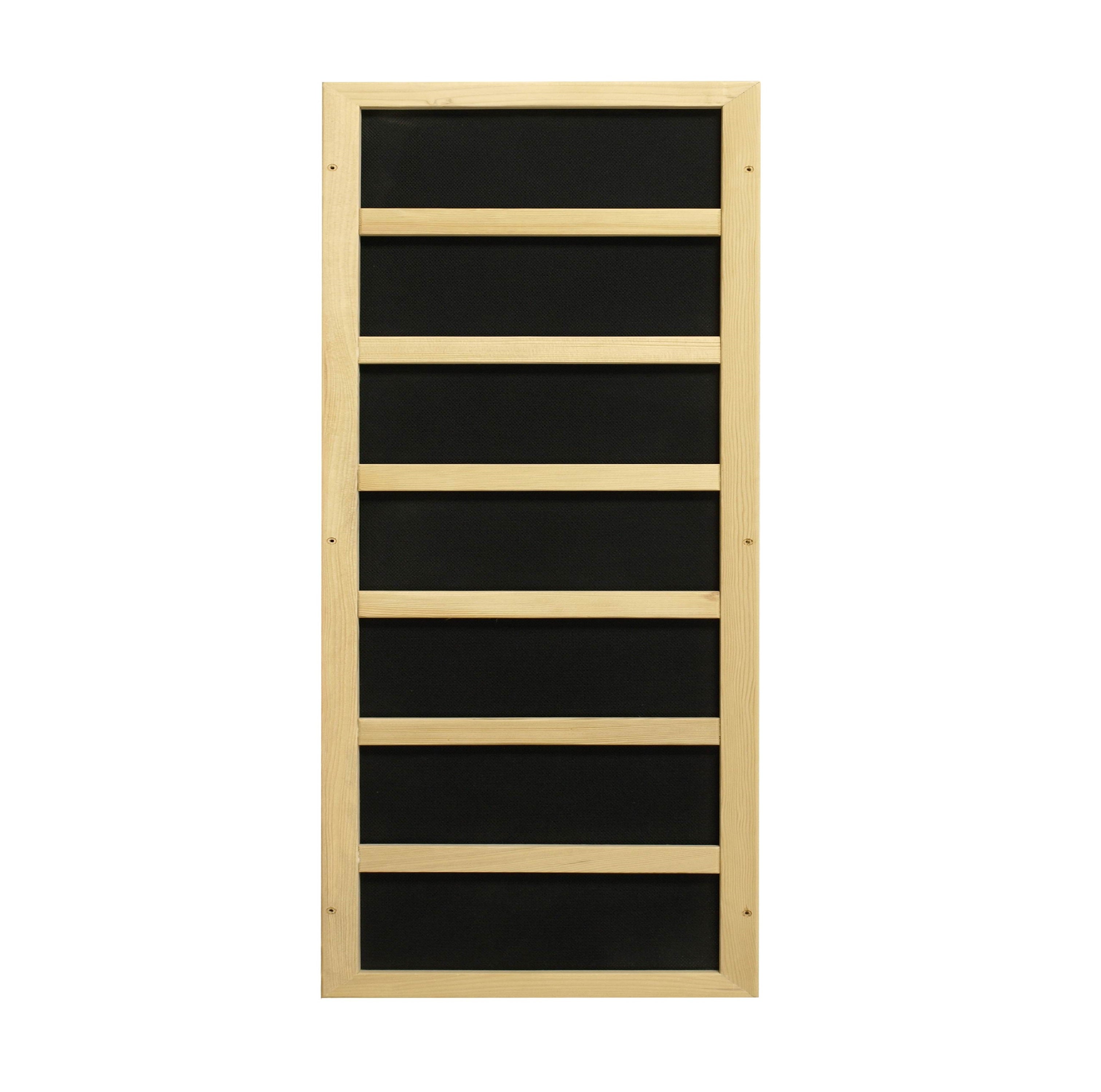 Dynamic Bergamo 4-Person Infrared Sauna – 120V Plug & Play (Canadian Hemlock, Low EMF)