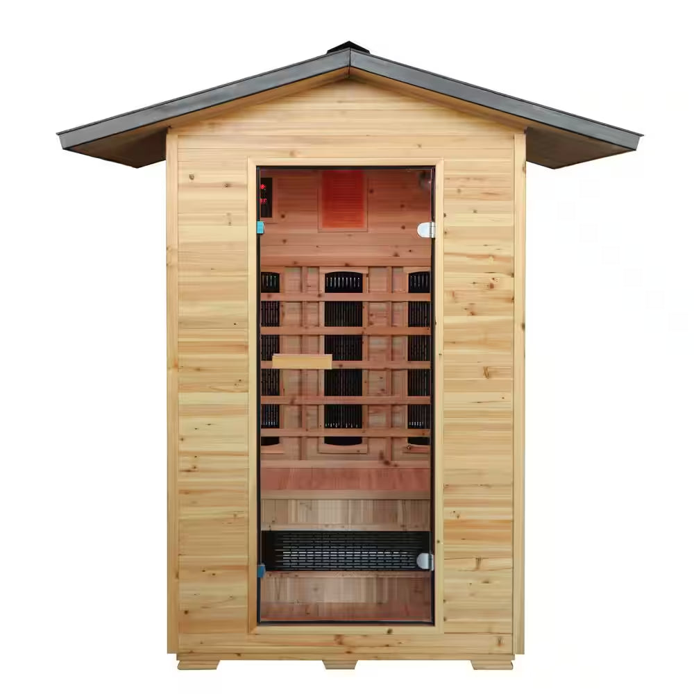 Burlington 2-Person Outdoor Infrared Sauna
