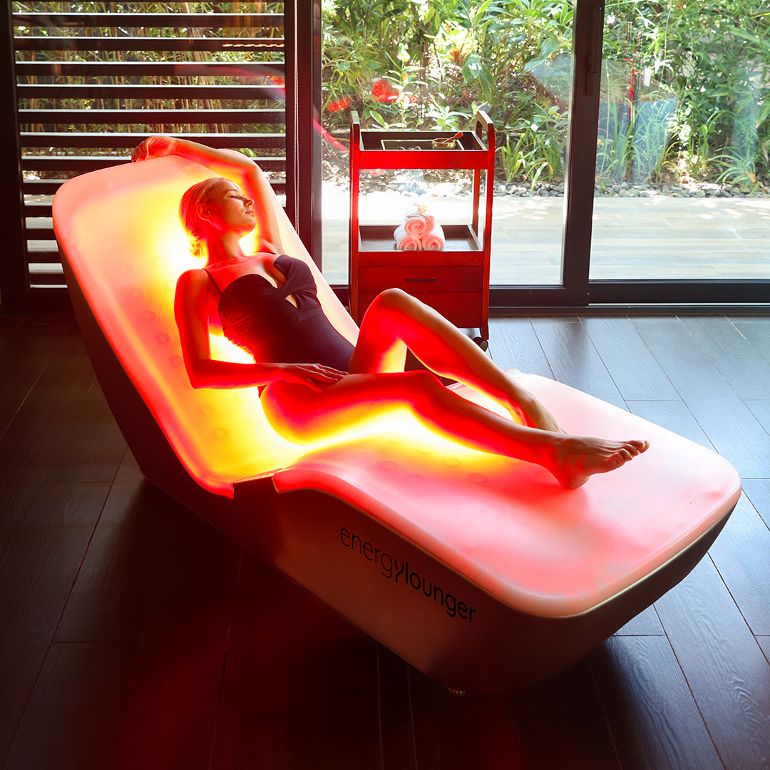EnergyLounger Full-Body Light System – Includes Blanket + 2-Hour Consultation