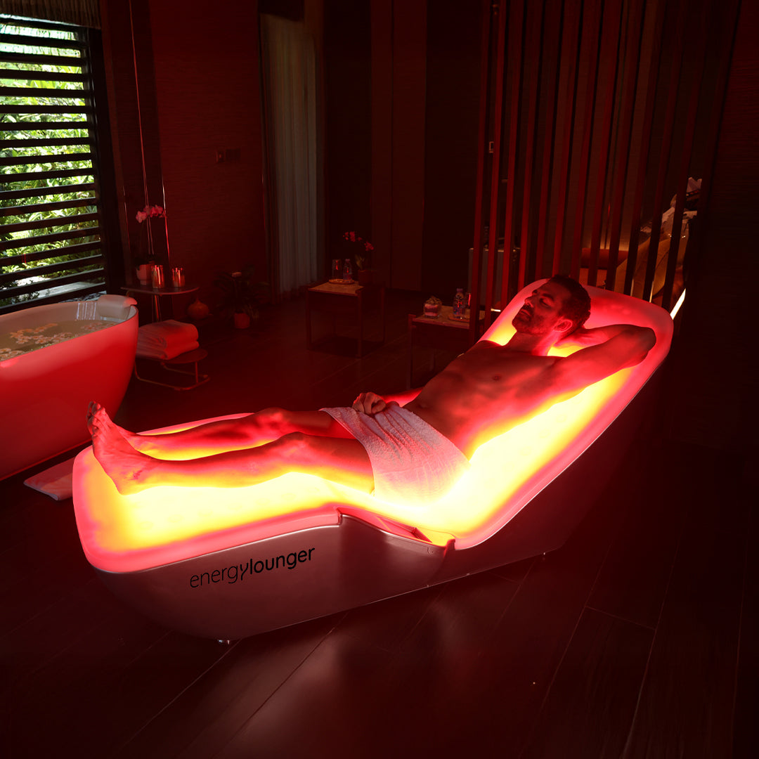 EnergyLounger Full-Body Light System – Includes Blanket + 2-Hour Consultation
