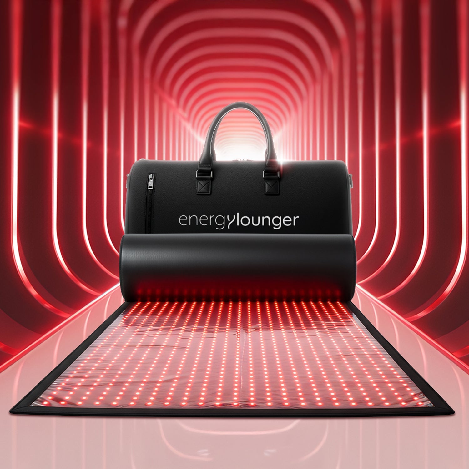 EnergyLounger Blanket – Full-Body Red & Infrared Light Therapy Blanket with Travel carry case