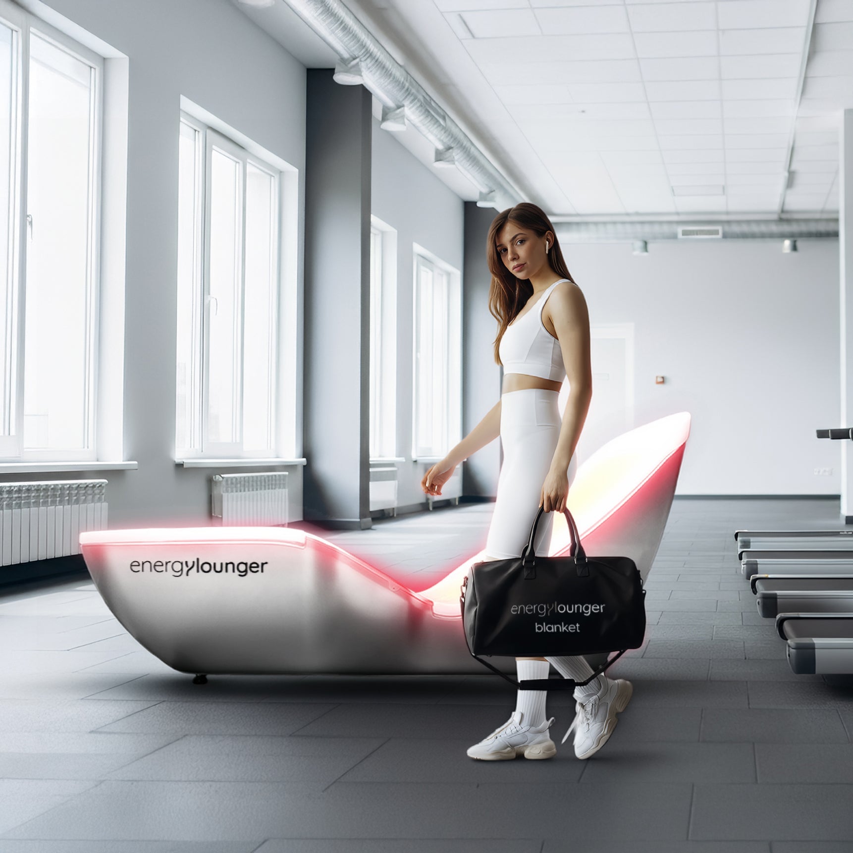 EnergyLounger Full-Body Light System – Includes Blanket + 2-Hour Consultation
