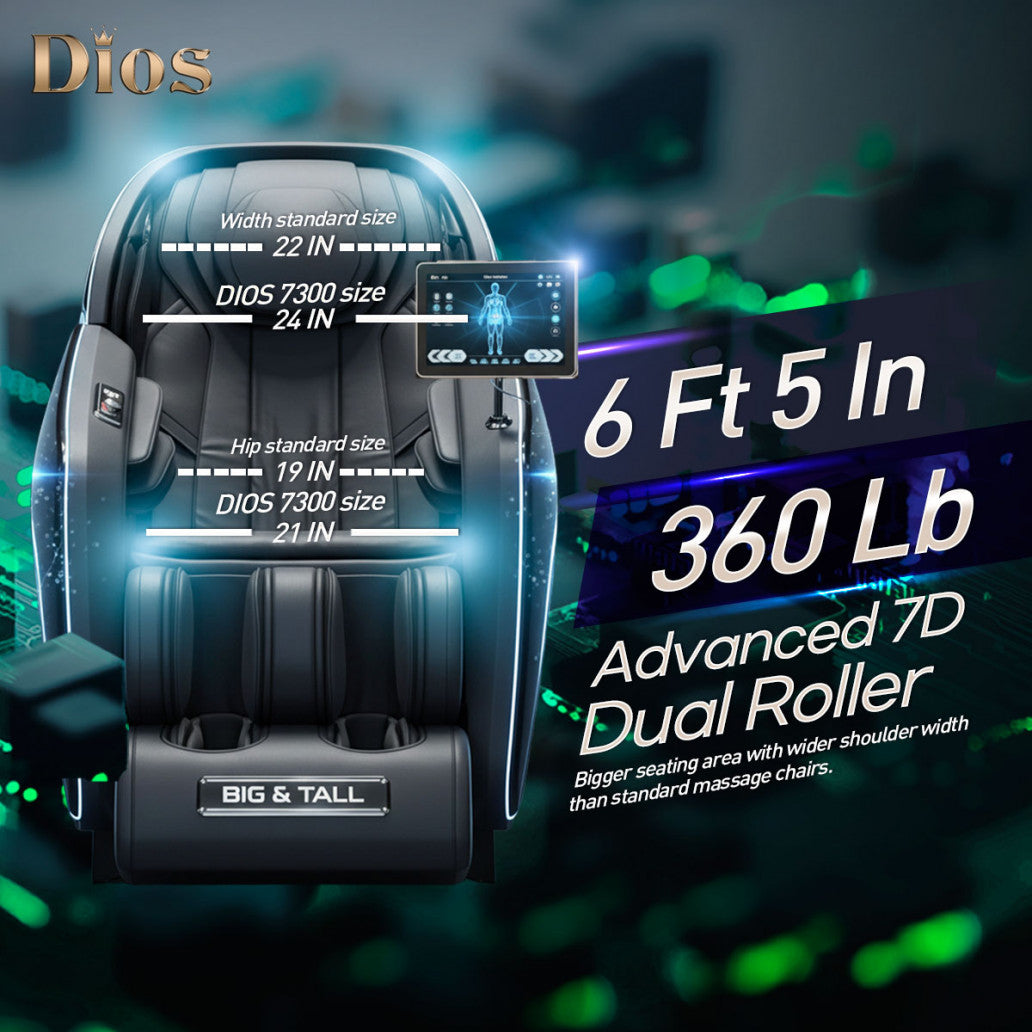 Kahuna DIOS 7300 Advanced 7D Luxury Massage Chair