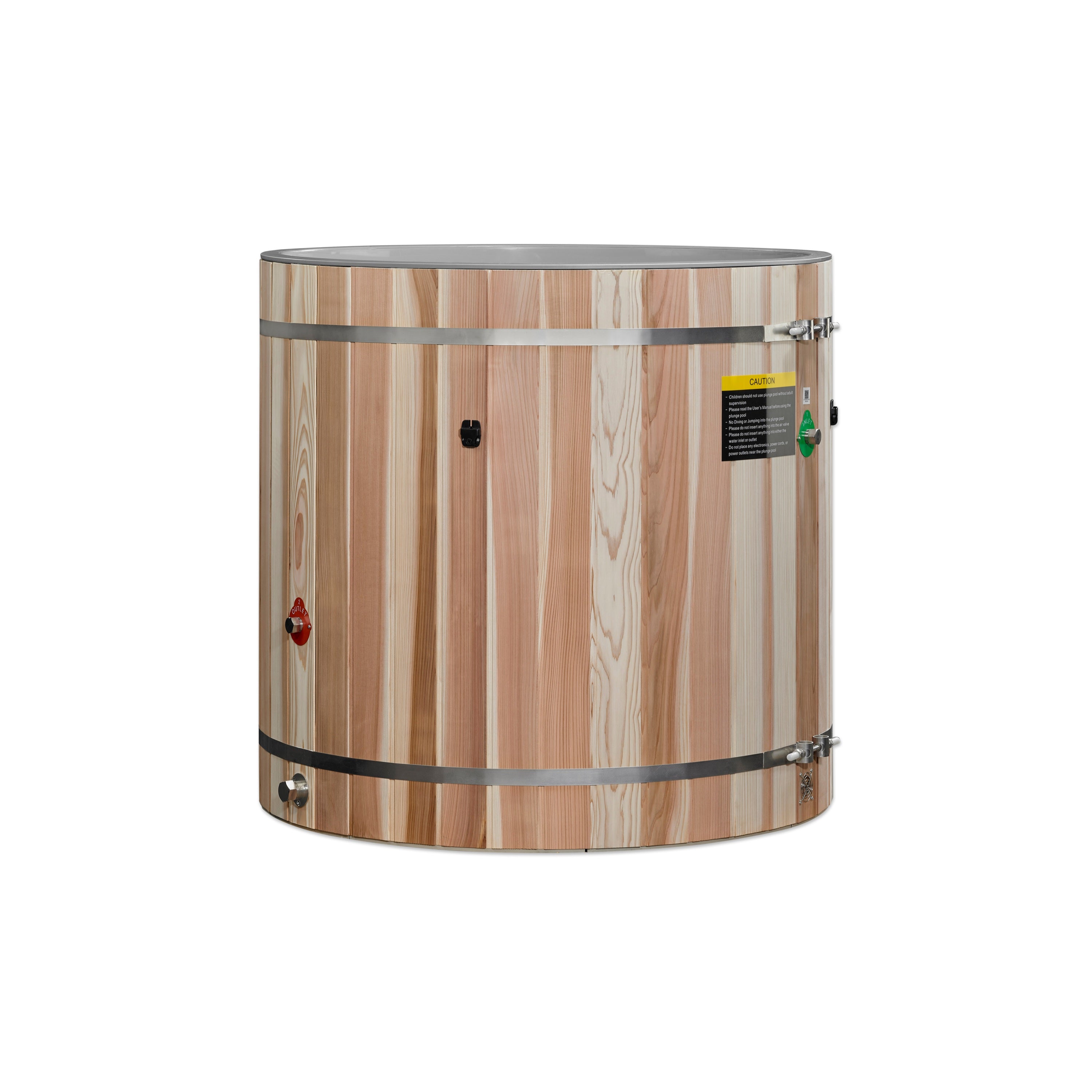 Dynamic Cold Therapy Barrel Spa - Pacific Cedar