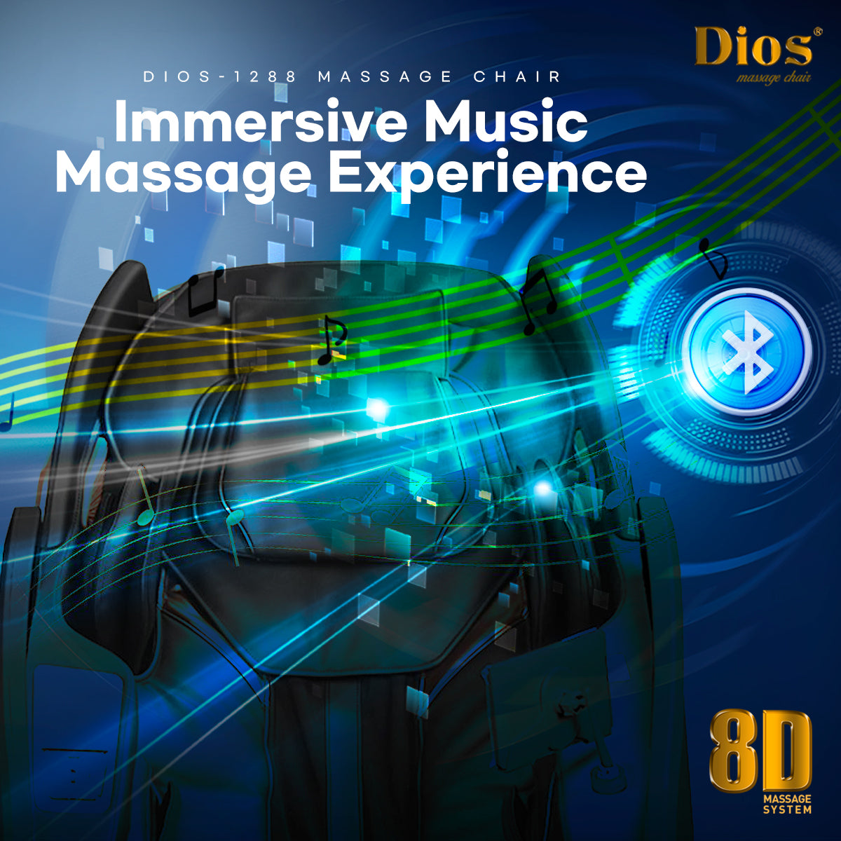 Kahuna DIOS 1288 Luxury 4D Massage Chair