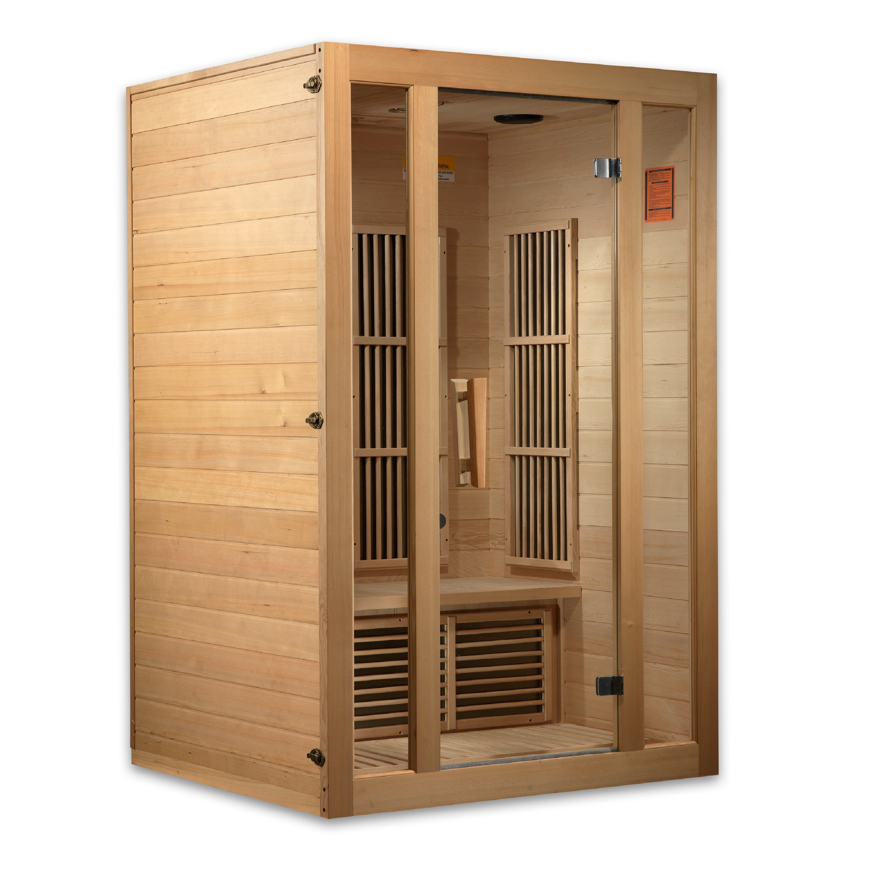 Maxxus Seattle 2-Person Infrared Sauna – Canadian Hemlock (Low EMF)