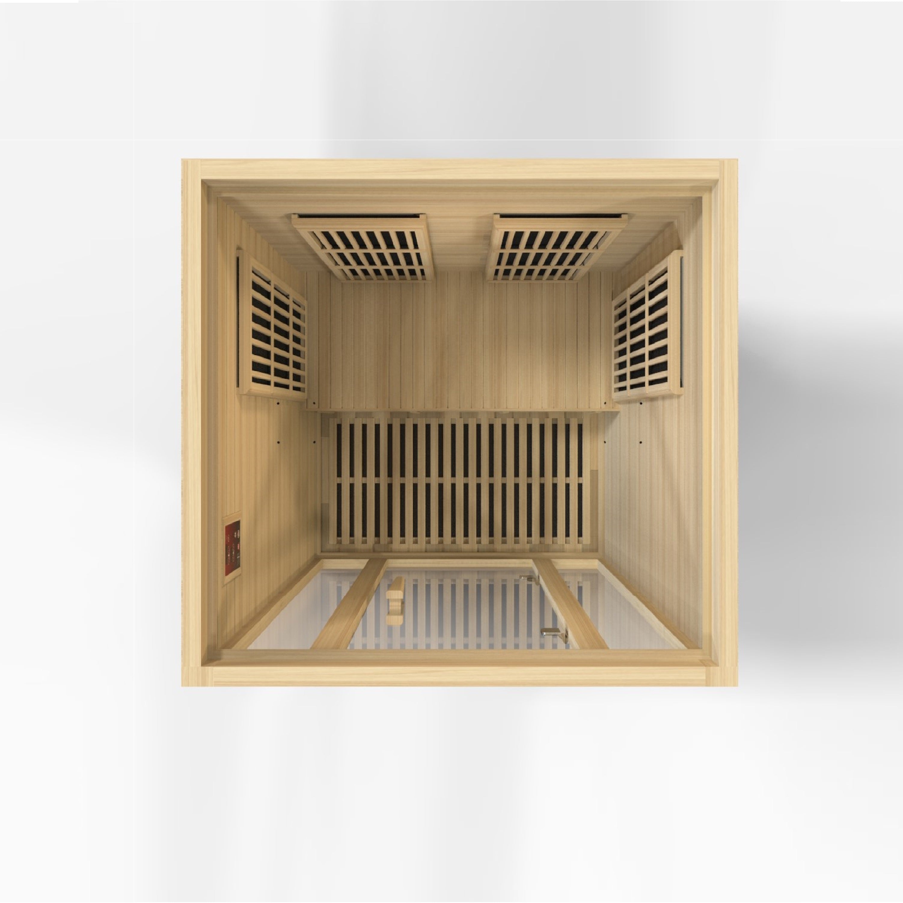 Maxxus Seattle 2-Person Infrared Sauna – Canadian Hemlock (Low EMF)