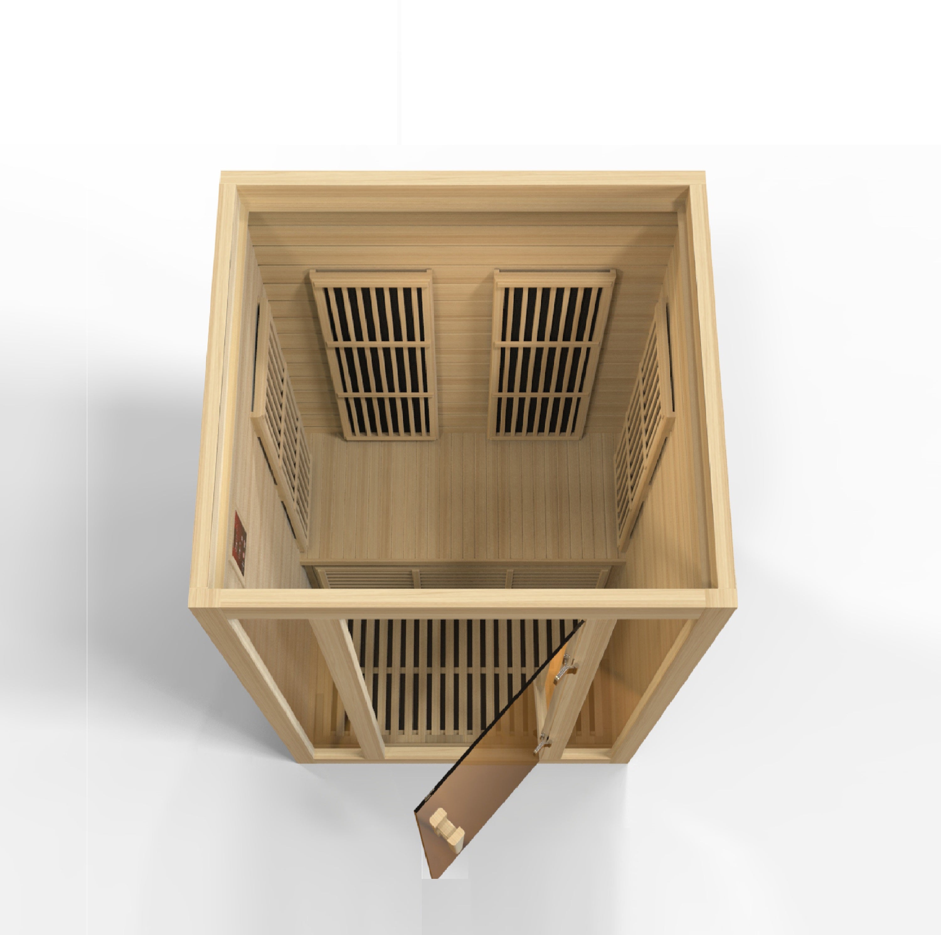 Maxxus Seattle 2-Person Infrared Sauna – Canadian Hemlock (Low EMF)