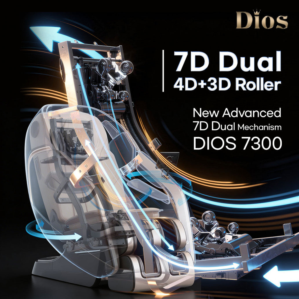 Kahuna DIOS 7300 Advanced 7D Luxury Massage Chair